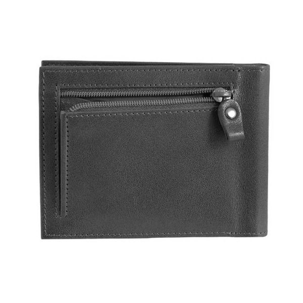 Leather Bank Note Wallet Marta Ponti Tagus Wallet B120356R Black