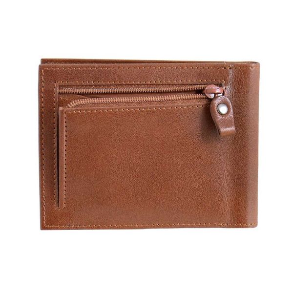 Leather Bank Note Wallet Marta Ponti Tagus Wallet B120356R Cognac