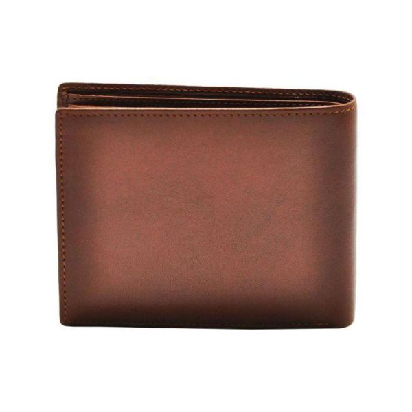 Leather Men's Horizondal Wallet Marta Ponti Tagus B120363R Cognac