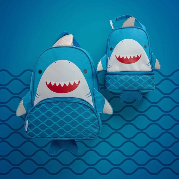 Σακίδιο πλάτης παιδικό καρχαρίας Stephen Joseph New Sidekick Backpack Shark