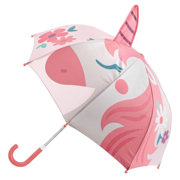 Ομπρέλα παιδική τρισδιάστατη μονόκερος Stephen Joseph Pop Up Umbrella Unicorn SJ-1046-21A