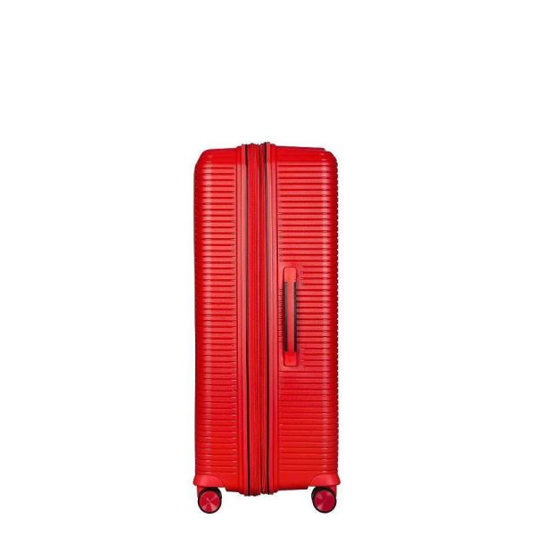 Medium Hard Expandable Luggage 4 Wheels Verage Rome Red VG19006-24