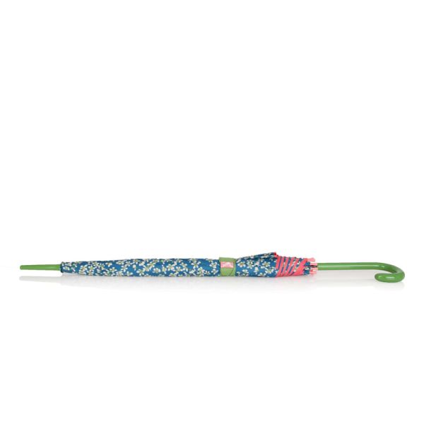 Women's Long Automatic Stick Umbrella Gotta Floral Blue