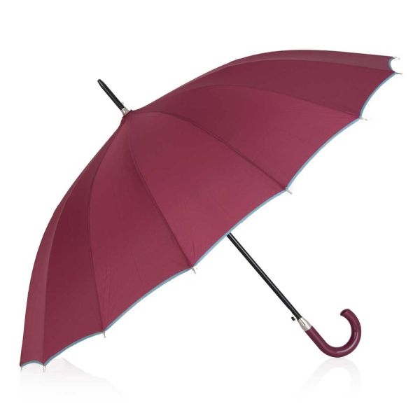 Long Automatic Stick Umbrella Gotta Basic Burgundy