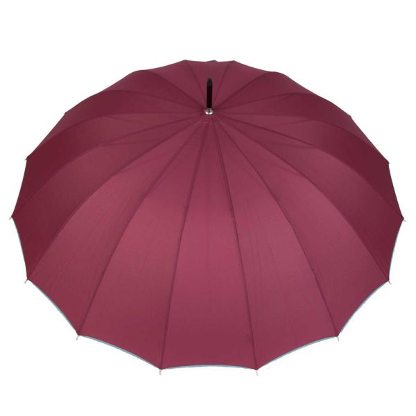 Long Automatic Stick Umbrella Gotta Basic Burgundy