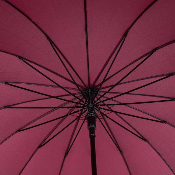 Ομπρέλα μεγάλη αυτόματη  αντιανεμική  βυσσινί Gotta Basic Stick Umbrella Burgundy