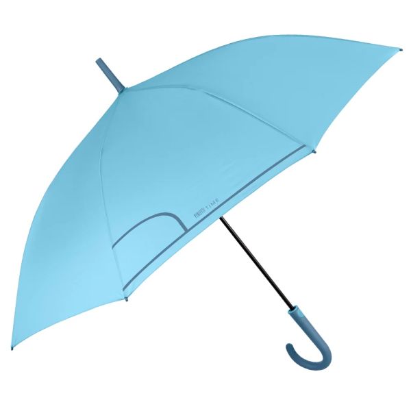 Long Automatic Umbrella Perletti Time Blue