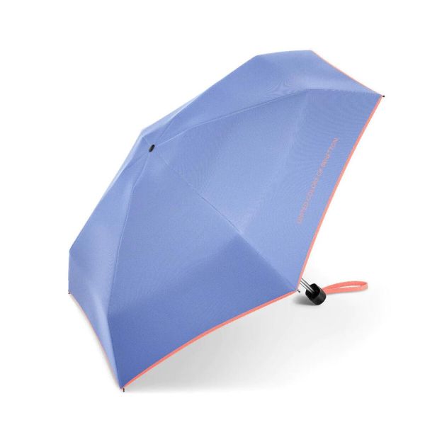 Ultra Mini Flat Folding Umbrella United Colors Of Benetton Persian Jewel