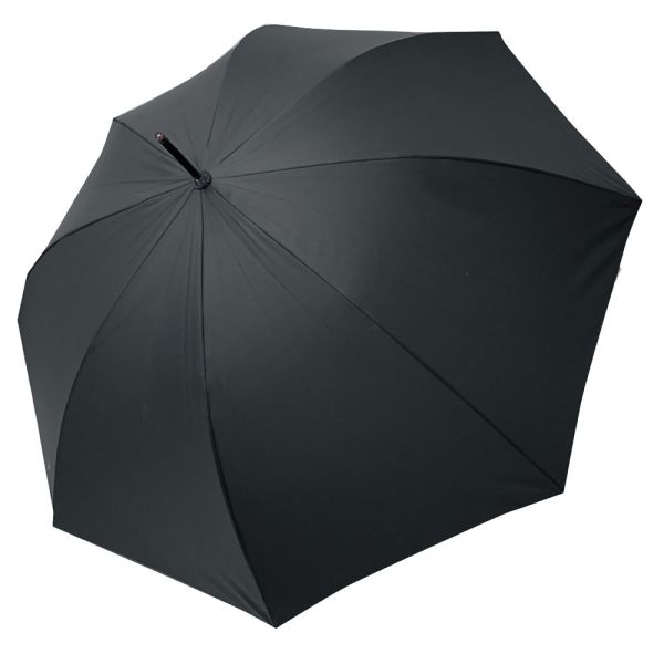 Long Automatic Umbrella With Wooden Handle Guy Laroche 8102 Black