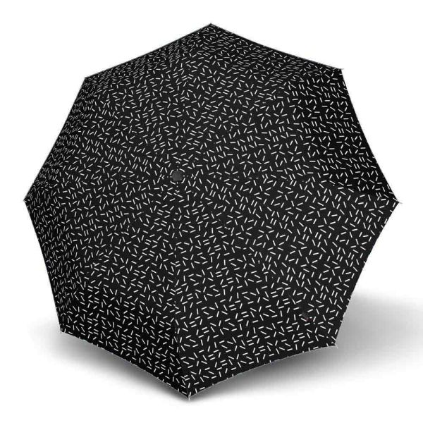 Ομπρέλα σπαστή χειροκίνητη μαύρη Knirps Α.050 2 Dance Black