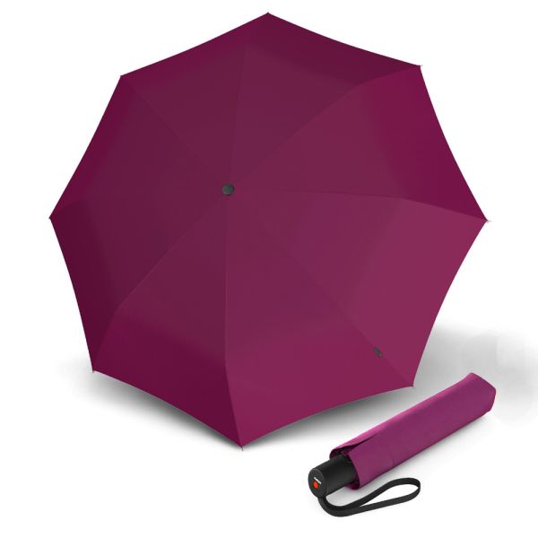 Ομπρέλα σπαστή μονόχρωμη βιολετί αυτόματο άνοιγμα - κλείσιμο  Knirps A.200 Duomatic Medium Violet