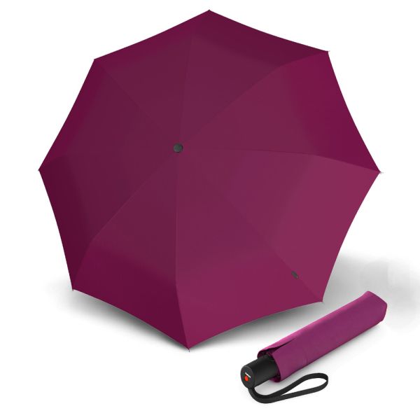 Automatic Open - Close Folding Umbrella  Knirps A.200 Duomatic Medium Violet