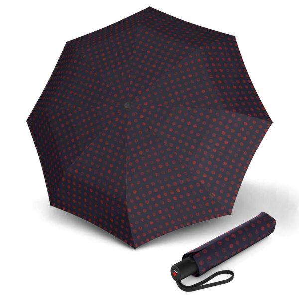 Ομπρέλα σπαστή αυτόματο άνοιγμα - κλείσιμο μπλε με πουά  Knirps A.200 Folding Umbrella Pinta Sailor