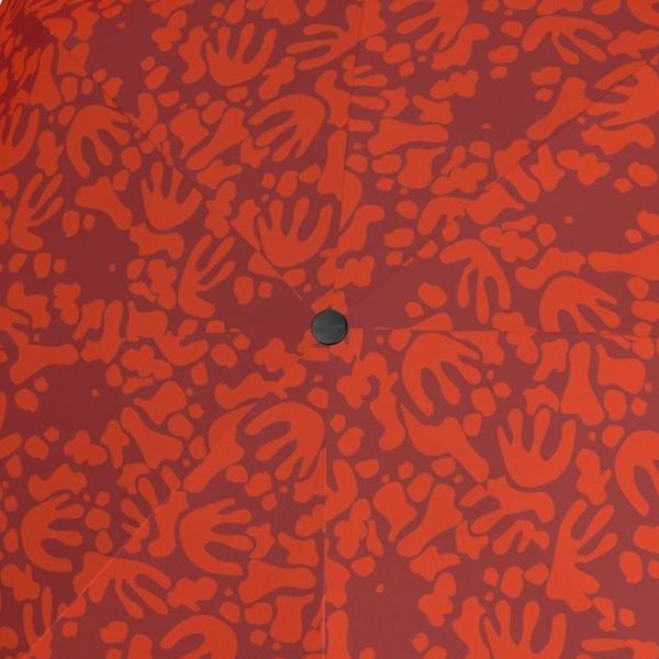 Ομπρέλα σπαστή χειροκίνητη κόκκινη Knirps Α.050 Organic Magma