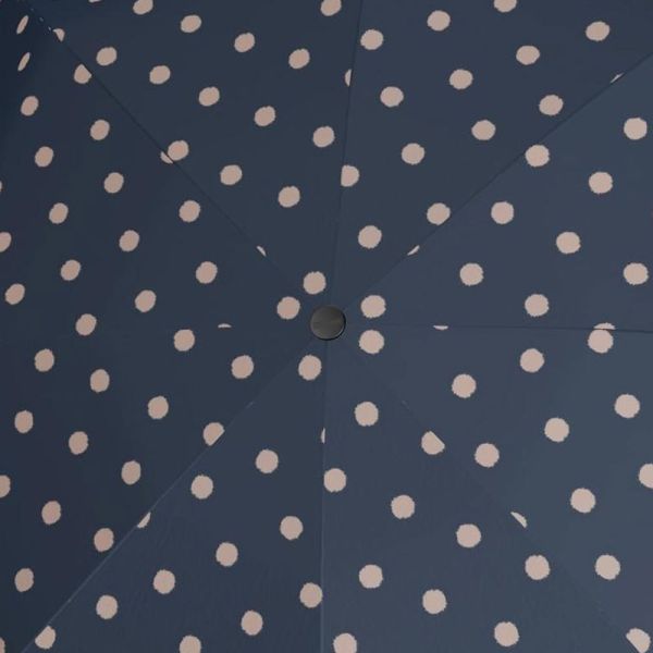 Ομπρέλα σπαστή αυτόματο άνοιγμα - κλείσιμο μπλε με πουά  Knirps A.200 Folding Umbrella Dot Art Ocean
