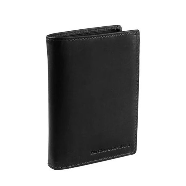 Vertical Cow Wax Pull Up Leather Wallet The Chesterfield Brand Hazel C08.0203BC Black