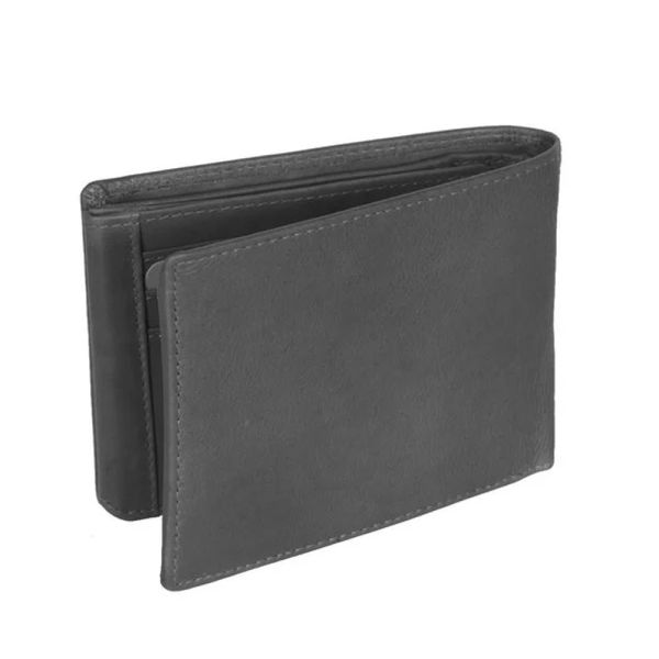 Πορτοφόλι δερμάτινο μαύρο The Chesterfield Brand Leather Wallet C08.0204 Black