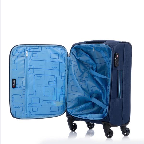 Cabin Soft Luggage 4 Wheels Dielle 300-55 Navy