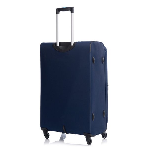 Large Soft Luggage 4 Wheels Dielle 300-70 Navy
