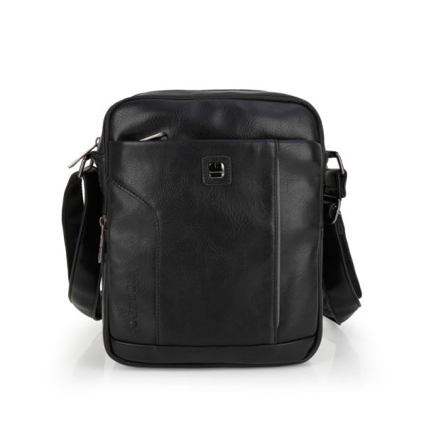 Τσαντάκι ώμου ανδρικό μαύρο Gabol Bran Shoulder Bag 545912 Black