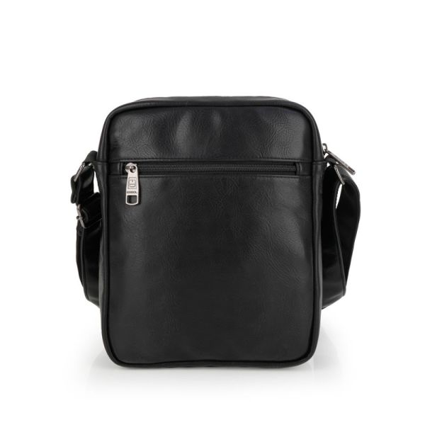 Τσαντάκι ώμου ανδρικό μαύρο Gabol Bran Shoulder Bag 545912 Black