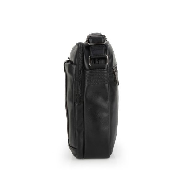 Τσαντάκι ώμου ανδρικό μαύρο Gabol Bran Shoulder Bag 545912 Black