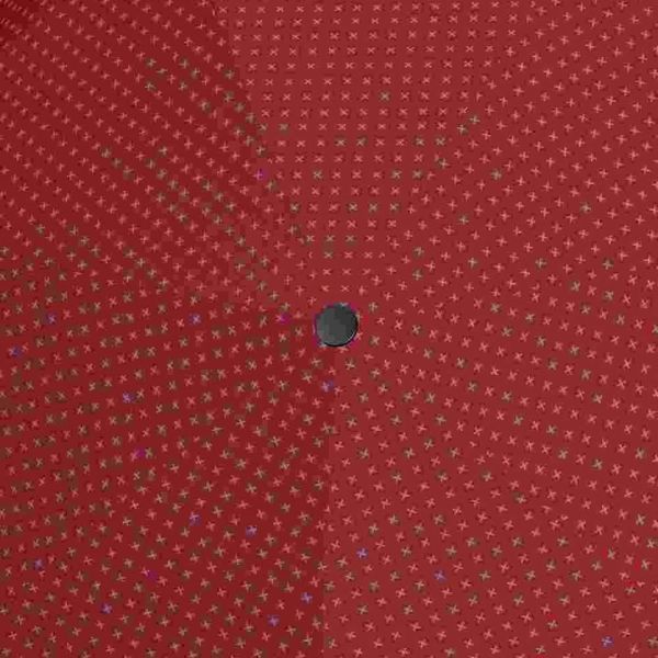Ομπρέλα super mini χειροκίνητη σπαστή βυσσινί Knirps X1 2Cross Red Ecorepel