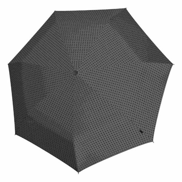Manual Super Mini Folding Umbrella Knirps X1 2Cross Ecorepel Stone