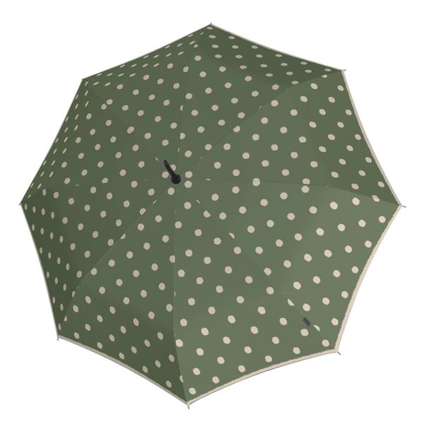 Women's Automatic Long Umbrella Knirps A.703 Dot Art Aloe