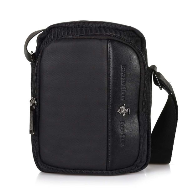 Men's Shoulder Bag Beverly Hills Polo Club Miami BH-1371 Black