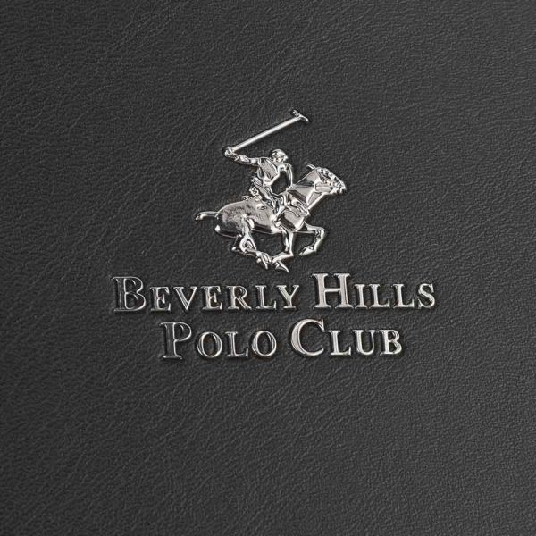 Τσάντα ώμου και χεριού μαύρη ανδρική Beverly Hills Polo Club Manhattan Shoulder Bag BH-8461 Black