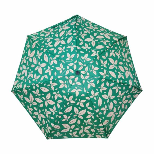 Mini Folding Manual Umbrella Pierre Cardin Floral Green
