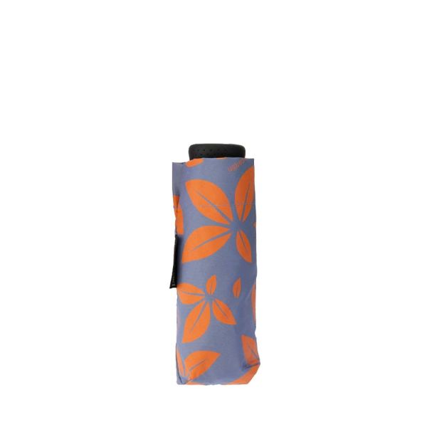 Mini Folding Manual Umbrella Pierre Cardin Floral Light Blue