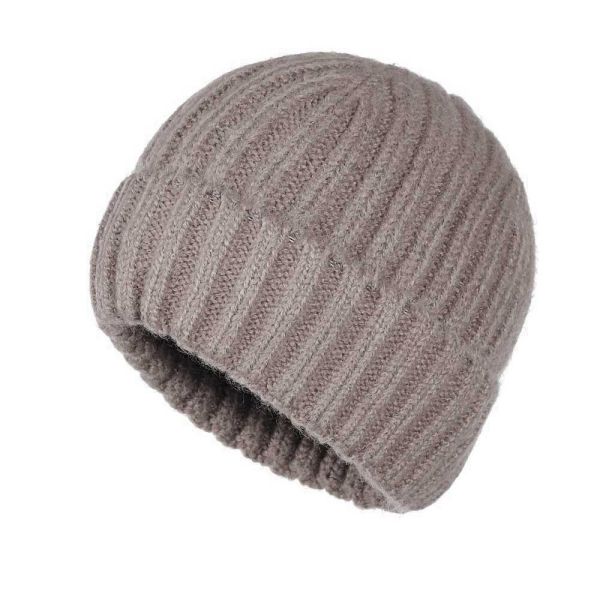 Winter Unisex Knitted Beanie Fonem Beige