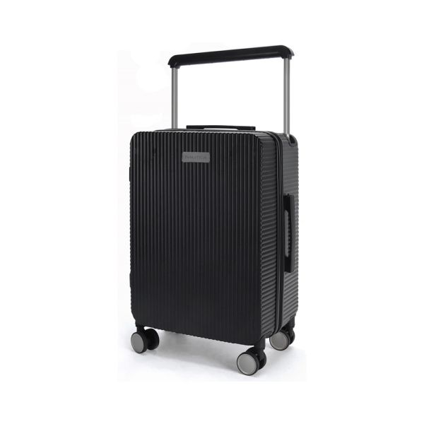 Cabin Hard Luggage 4 Wheels Nautica 2912 Black