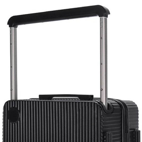 Βαλίτσα σκληρή μικρή μαύρη Nautica Luggage Cabin Case 2912 Black