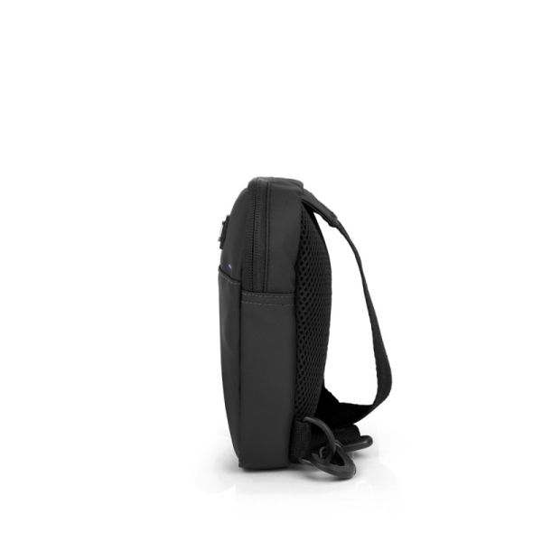 Τσαντάκι ώμου ανδρικό μικρό μαύρο  Gabol Flash Body Bag 545604 Black