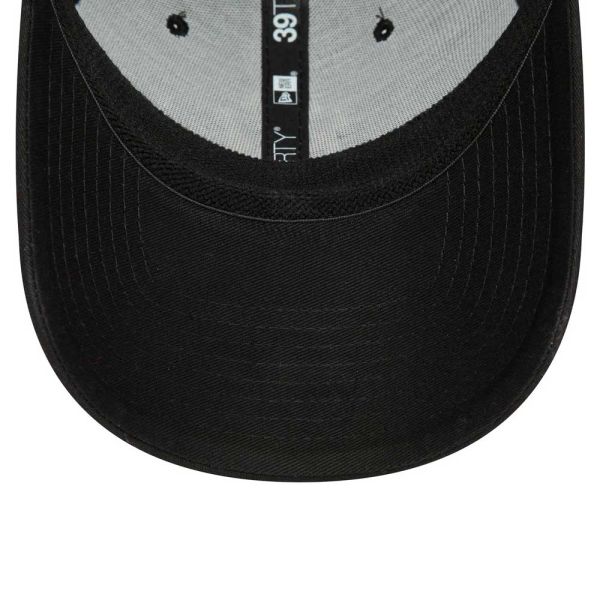 Καπέλο τζόκεϊ μαύρο New York Yankees New Era 39Thirty Stretch Fit Cap League Essential  Black