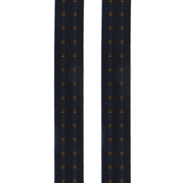 Τιράντες ανδρικές στενές ριγέ μπλε Victoria Thin Striped Suspenders