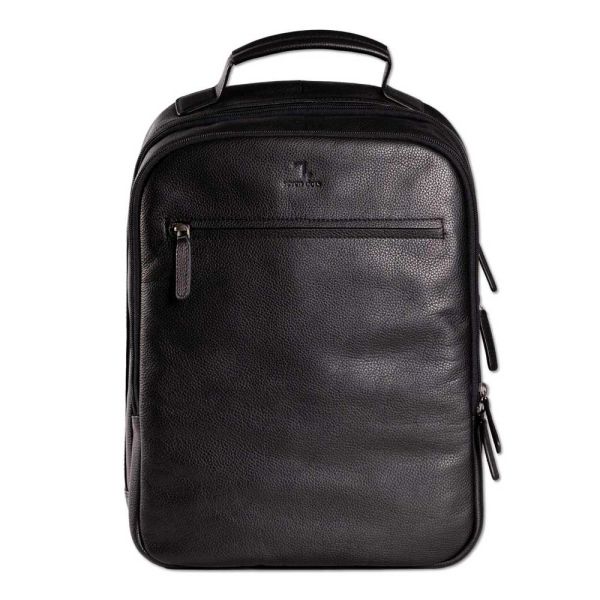 Men's Business Backpack 7.Dots Earth Black