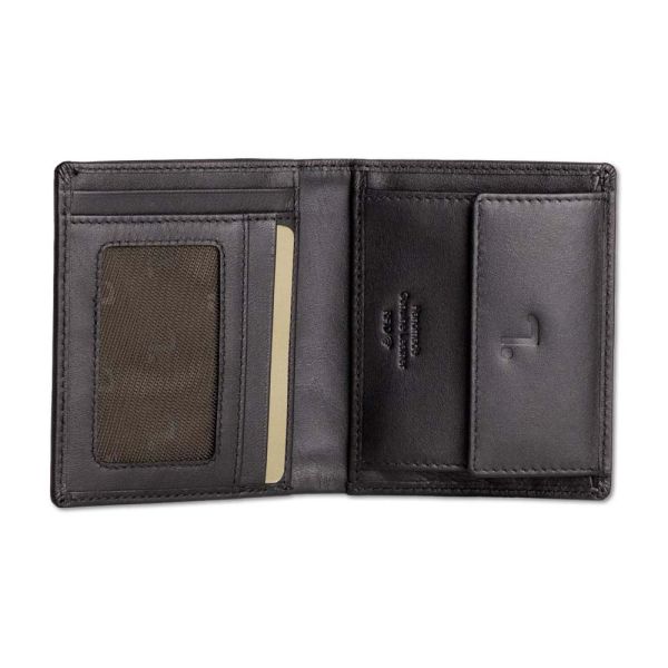 Πορτοφόλι δερμάτινο μαύρο 7.Dots Jupiter 71-011 Leather Wallet Black