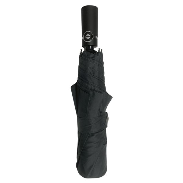 Ομπρέλα ανδρική σπαστή αυτόματο άνοιγμα κλείσιμο συνοδείας μαύρη Guy Laroche Escort Folding Manual Umbrella Black