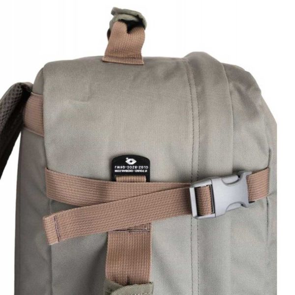 Τσάντα μεσαία ταξιδίου - σακίδιο πλάτης χακί Cabin Zero Classic Ultra Light Cabin Bag 36lt  Khaki