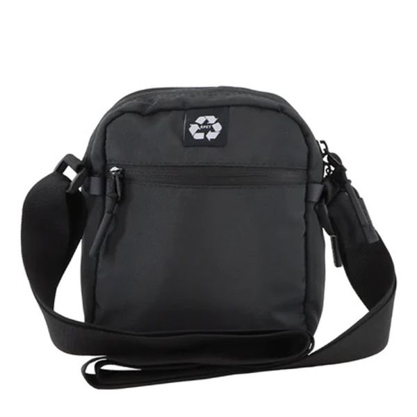 Τσαντάκι ώμου ανδρικό μαύρο Discovery Metropolis Utility Bag D00214.06 Black