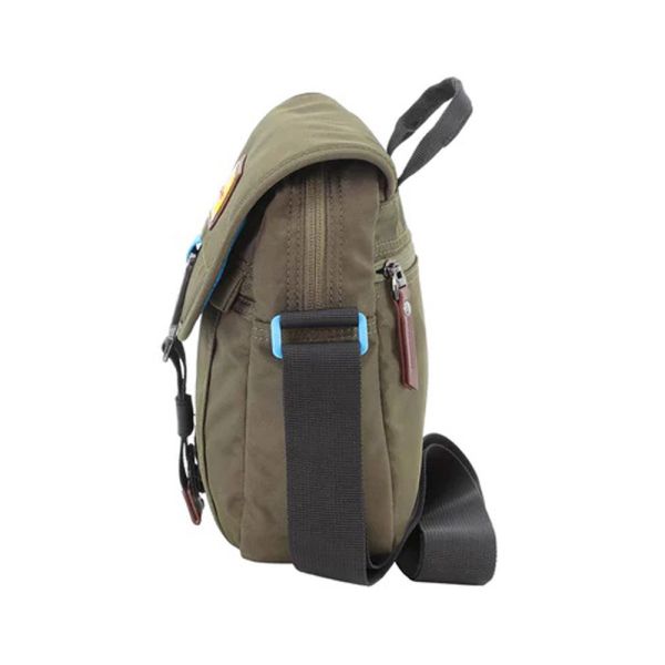 Τσαντάκι ώμου ανδρικό χακί Discovery Icon Utility Bag With Flap D00711.11 Khaki