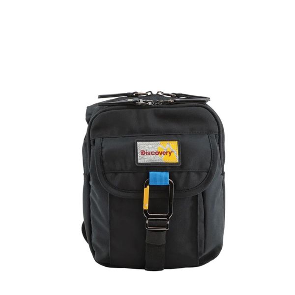 Men's Utility Bag With Flap Discovery Icon D00712.06 Black