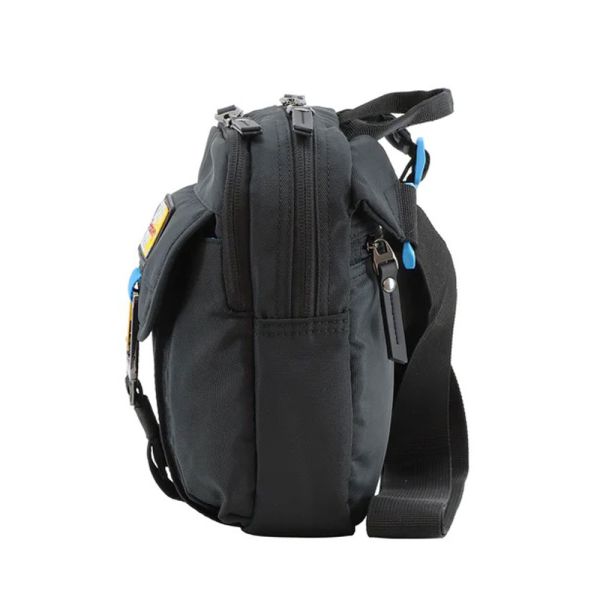 Men's Utility Bag With Flap Discovery Icon D00712.06 Black