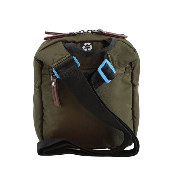 Τσαντάκι ώμου ανδρικό χακί Discovery Icon Utility Bag With Flap D00712.11 Khaki