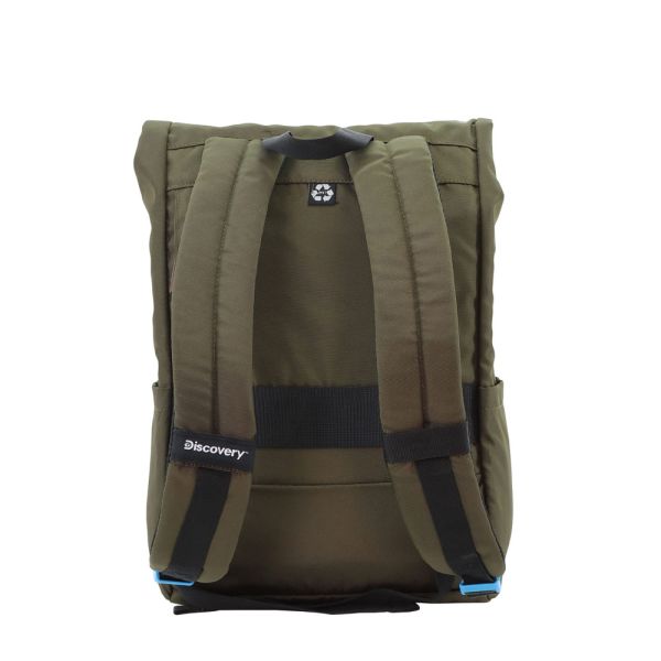 Σακίδιο πλάτης χακί Discovery Icon Roll Top Backpack D00722.11 Khaki