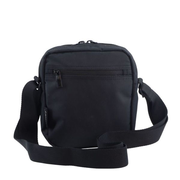 Τσαντάκι ώμου ανδρικό μαύρο Discovery Downtown Utility Bag D00912.06 Black